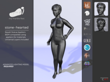 [mmf] Stone-Hearted : Basalt Statue Appliers