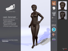 [mmf] Cast-Bronzer : Ancient Bronze Statue Appliers