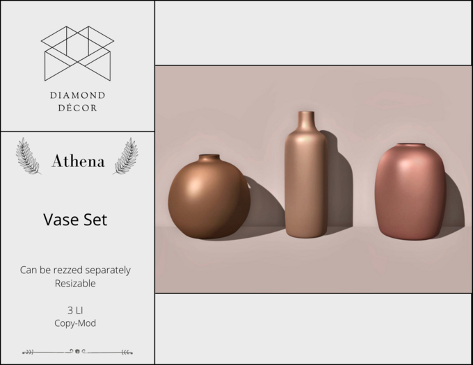 [DD] Athena Vase Set