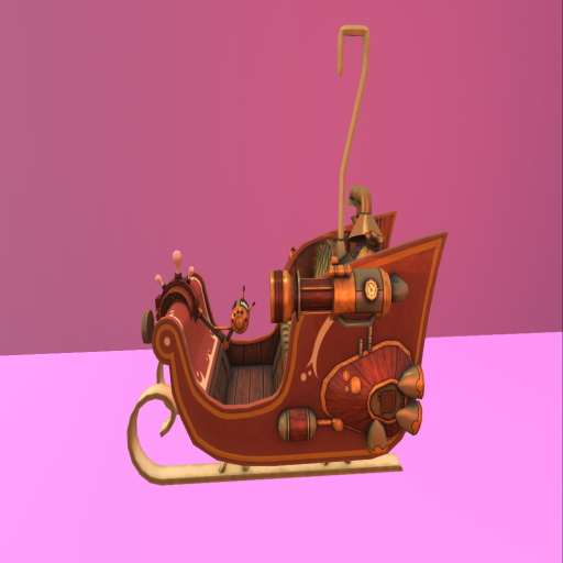 steampunk sled driveable