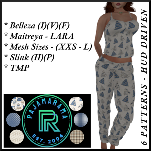 PAJAMARAMA - CHRISTMAS - FATPACK (P1) BAG