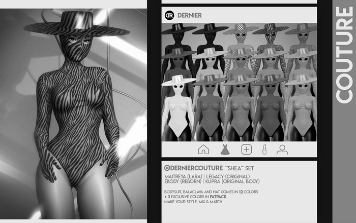 :Dernier: "Shea" Bodysuit (DEMO)