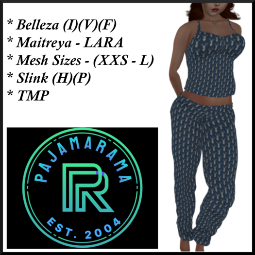 PAJAMARAMA - CHRISTMAS (P2) MOOSEBLUE BAG