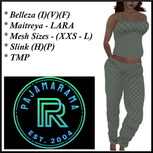 PAJAMARAMA - CHRISTMAS (P3) SNOWFLAKESAGE BAG