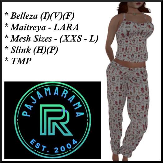 PAJAMARAMA - CHRISTMAS (P5) SANTACREW BAG