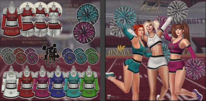 02 RARE :: ANTAYA :: Poms <Rachel> (BOX)