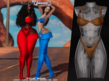 #KxU "Kylie" Bikini Set [Au Naturel]