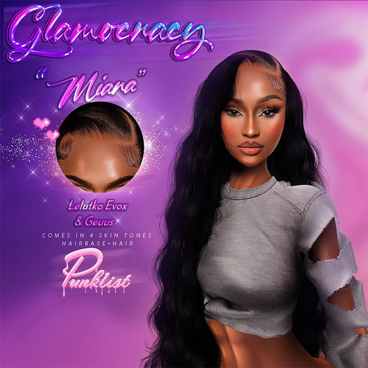 //G.- "MIANA" Hair+Hairbase