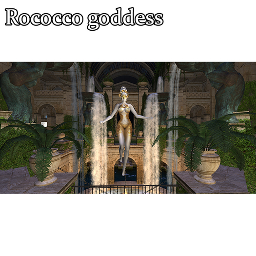 Photo art - Rococco goddess
