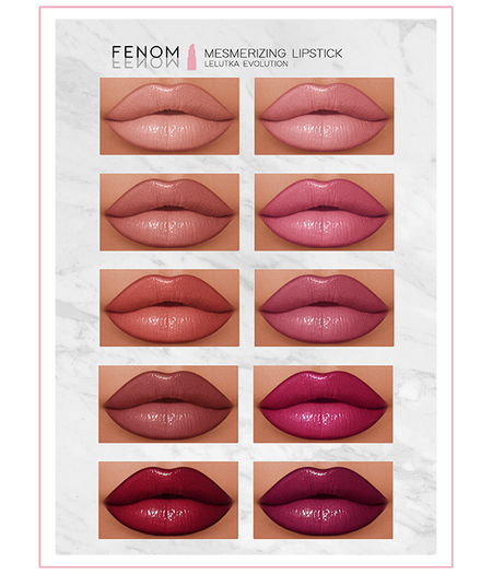 Fenom. Mesmerizing Lipstick [Lelutka HD]