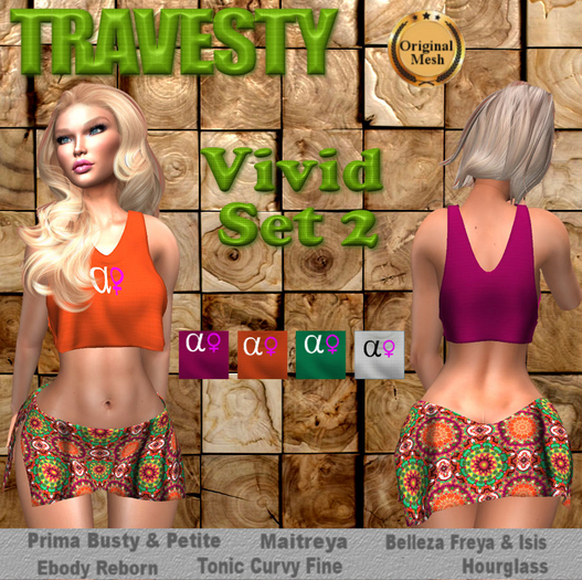 Travesty Vivid Outfit Set 2