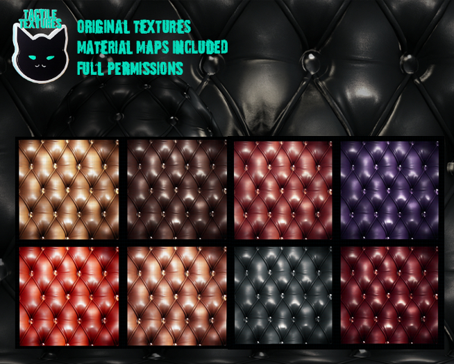 ::T:: Materials Texture: Tufted Leather 1a-h Fullpack (15% off)