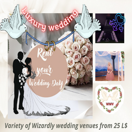 ~FT~ Wizardly wedding venue for Rent 