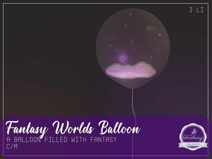 {FM}Fantasy Worlds Balloon 