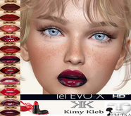 Lelutka Evo X Red Lips Red Lipstick Collection Fatpack