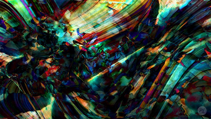 "Glass Waves" Artwork by Pagan Lane (Add to Unpack)
