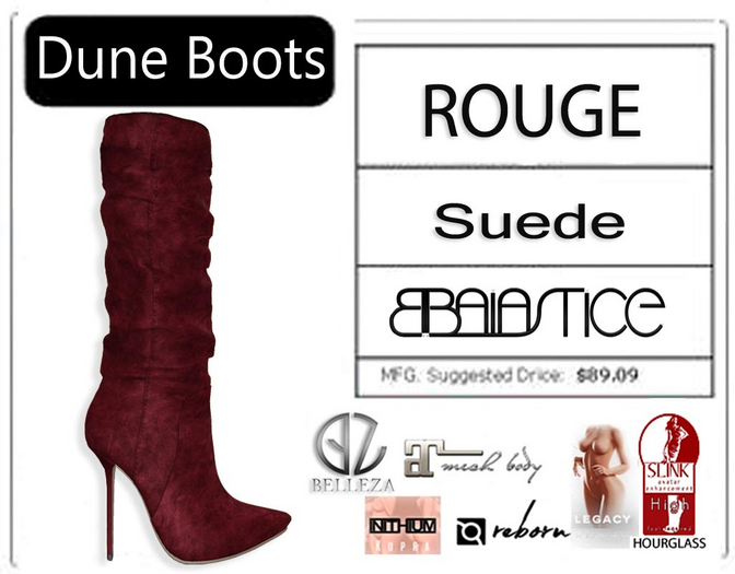 Baiastice_Dune Boots-Rouge