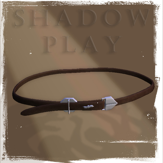Shadow Play Designs - Belt 02.0 leather brown