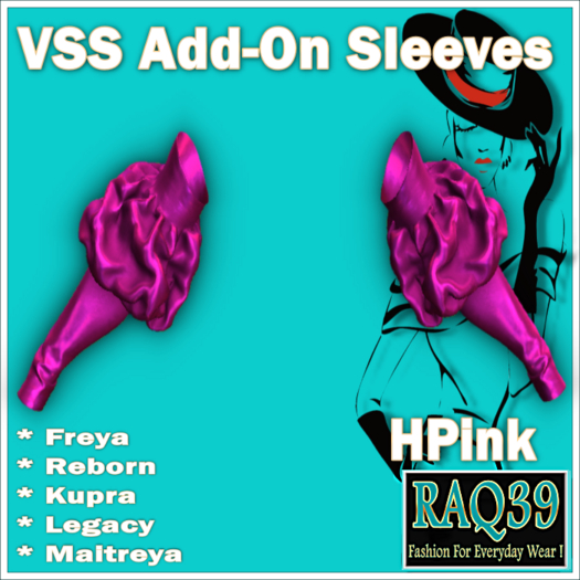 [R39] VSS Add-On Sleeves-HPink