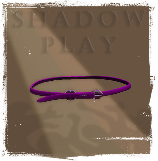 Shadow Play Designs - Belt 02.0 pink