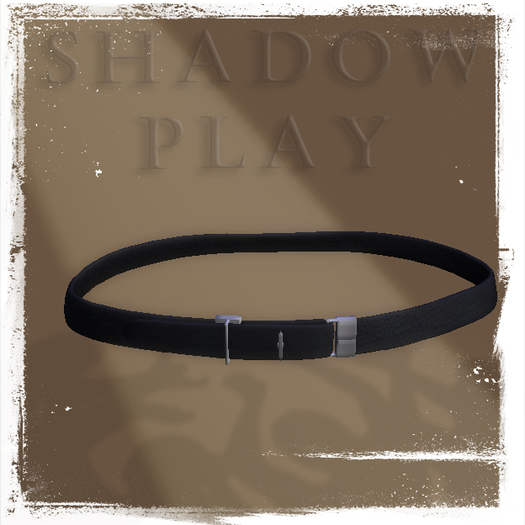 Shadow Play Designs - Belt 1.0 leather black