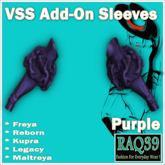 [R39] VSS Add-On Sleeves-Purple