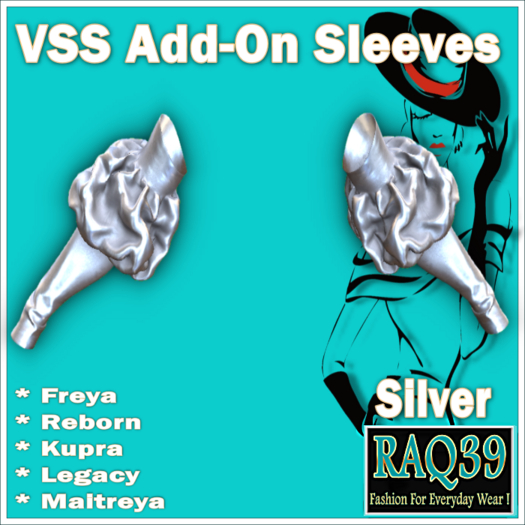 [R39] VSS Add-On Sleeves-Silver