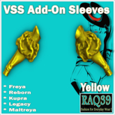 [R39] VSS Add-On Sleeves-Yellow