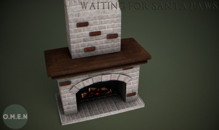 O.M.E.N - Waiting for Santa Paws - Fireplace #2