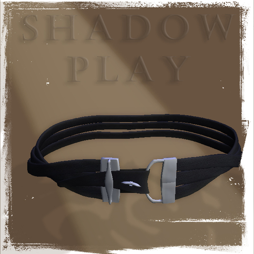 Shadow Play Designs - Belt 10.0 leather black