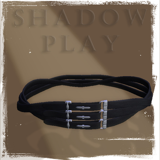 Shadow Play Designs - Belt 11.0 leather black