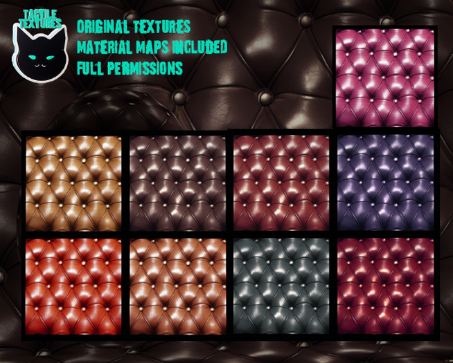::T:: Materials Texture: Tufted Leather 2a-h Fullpack (15% off)