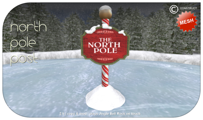 CONSTRUCT - North Pole Post - 2 li