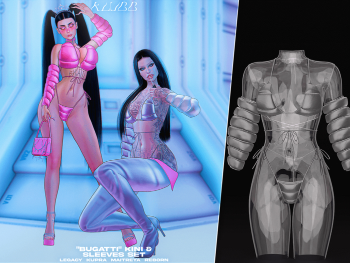 #KLUBB "Bugatti" Kini & Sleeves [Razor Blade]