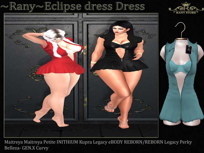 ~Rany~Eclipse Teal Dress