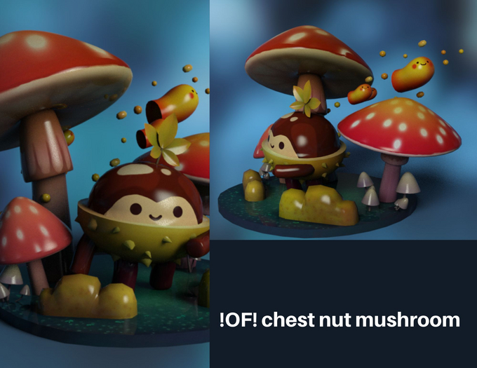 !OF! chest nut mushroom