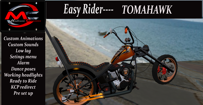 Easy Rider -- TOMAHAWK chopper 