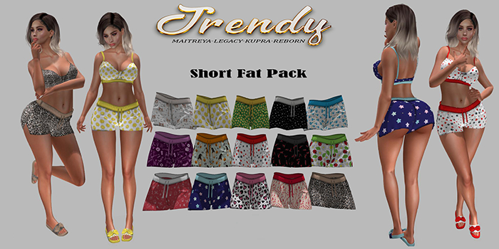 Jrendy Pajama Short FatPack
