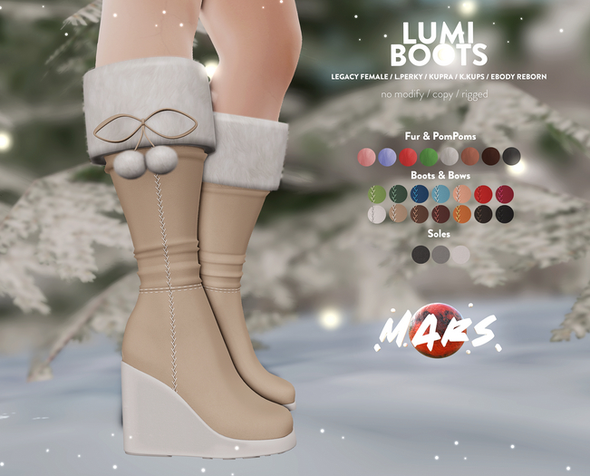 .Mars. - Lumi Boots - FATPACK