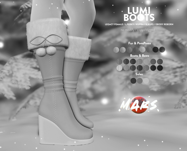 .Mars. - Lumi Boots - DEMO