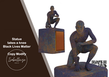 Statue - Taking a Knee (Black Lives Matter) - Mesh Copy/Modify