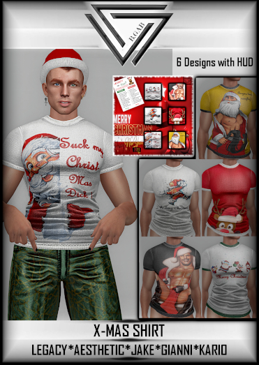 X-MAS male shirt 