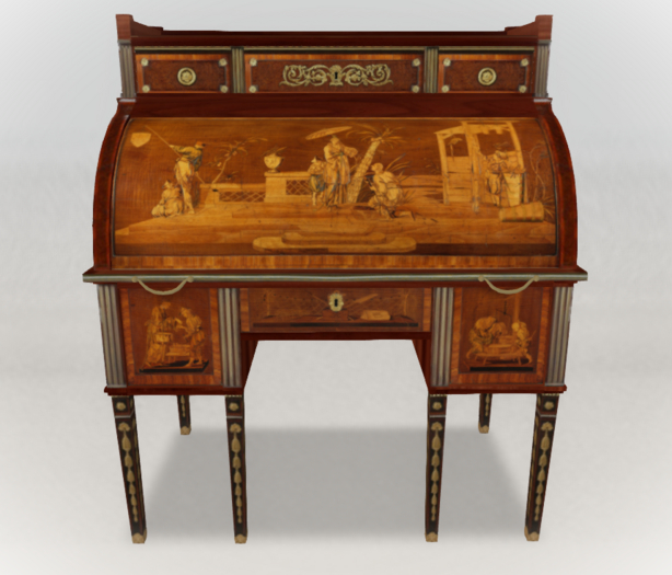 MB Scrittoio a cilindro Francese