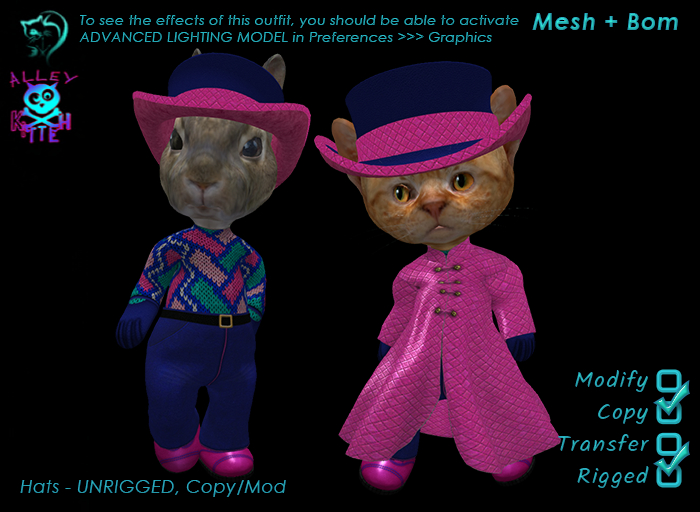 November Leather Coat Set - Pink