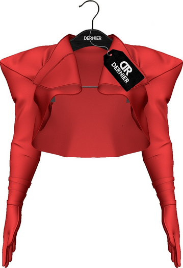 :Dernier: "Grace" Jacket  - Red
