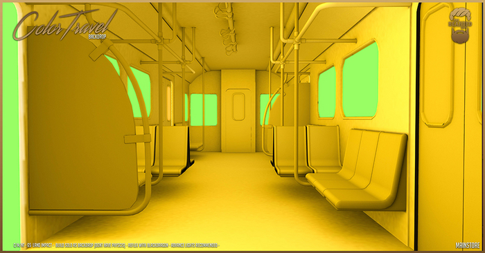 Color Travel Citric Backdrop - The Bearded Guy