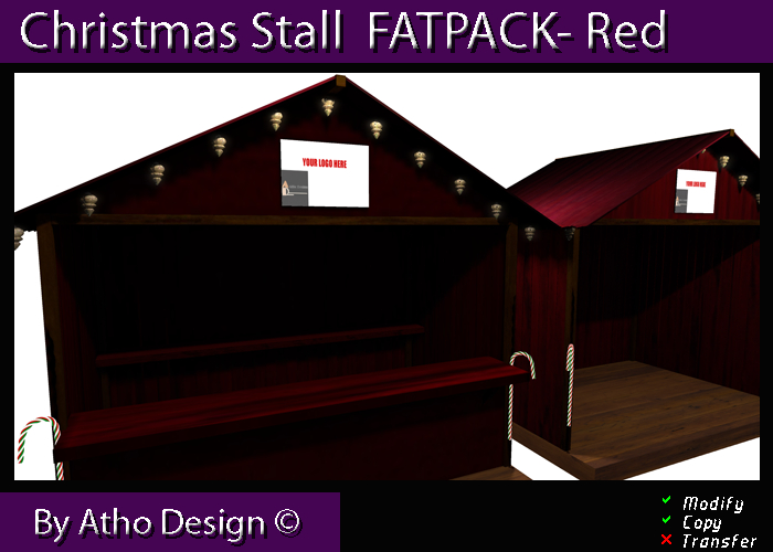 Christmas Stall FATPACK - Red