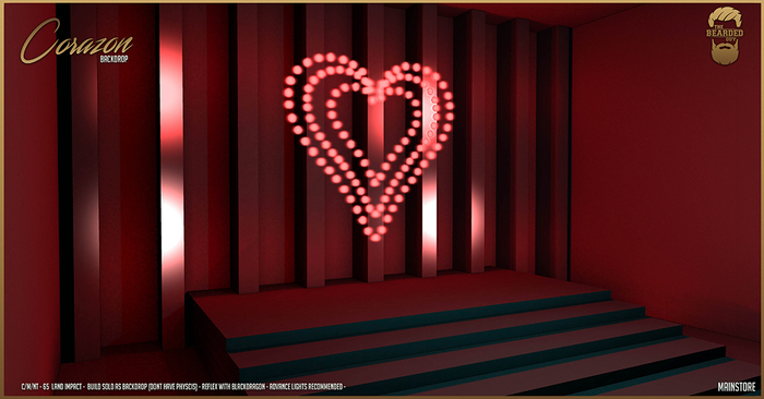 Corazon Backdrop - The Bearded Guy