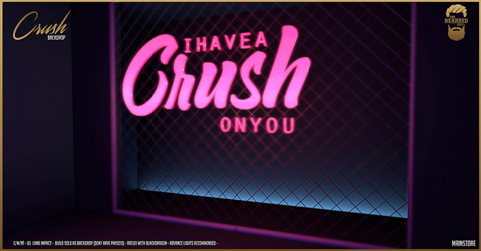 Crush Backdrop - The Bearded Guy