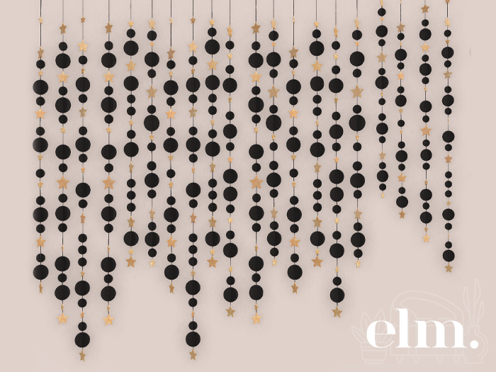 Elm. Joy Paper Garland [Pack #3]